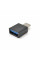Перехідник USB3.0(AF) OTG => Type-C(M), Black/White, OEM