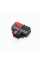 Клема з натискними затискачами 6на2-провідна LT-62, 1/3-pin, 250V, 32A, 0.2-4mm2, 14,5/36*30*11mm, сіра