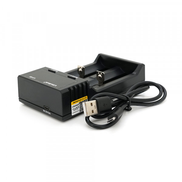 ЗУ універсальне Liitokala Lii-S2, 2 канали, LCD дисплей, підтримує Li-ion, Ni-MH та Ni-Cd AA (R6), ААA (R03), AAAA, С (R14)
