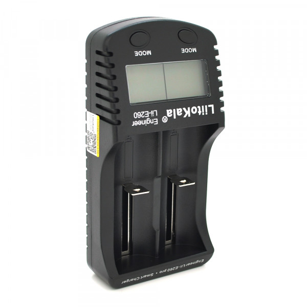 ЗУ універсальне Liitokala Lii-260, 2 канали, LCD дисплей, підтримує Li-ion, Ni-MH та Ni-Cd AA (R6), ААA (R03), AAAA, С (R14)