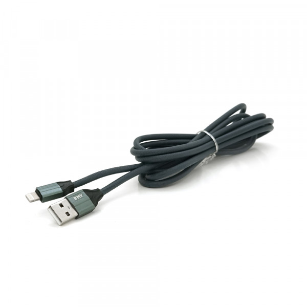 Кабель EMY MY-732, Lighting, 2.4A, Silver, довжина 2м, BOX