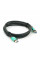 Кабель Merlion HDMI-HDMI 8K Ultra HD (7680x4320P), 1.5m, v2,1, круглий Black, коннектор Blue, Blister-box, Q100
