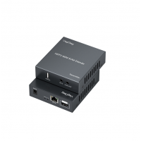 Активний VEGGIEG V-HD010 KVM HDMI 2*1 спліттер 60m, HDMI 1080P, USB & Audio Support, Grey, Box