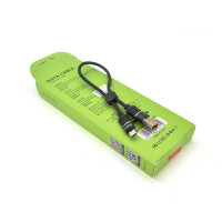 Кабель iKAKU KSC-351 XUNDIAN series for micro, Black, довжина 0,25м, 5А, BOX