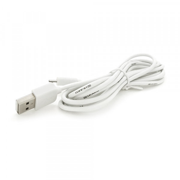Кабель iKAKU KSC-285 PINNENG charging data cable series for Type-C, White, довжина 1м, 2,4А, BOX