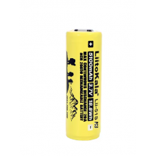 Акумулятор 26650 Li-Ion LiitoKala Lii-51S-PSB, 5100mAh (5100-5500mAh), 20A, 18.8Wh, 3.7V (2.5-4.2V), кремовий, 65.5mm x 26.8mm, ціна за 1 шт