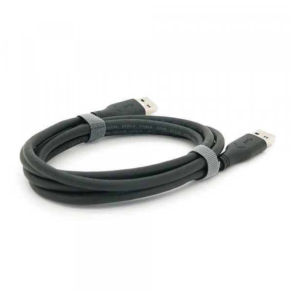 Кабель VEGGIEG V-U336, AM/AM, USB3.0, Black, довжина 1,5м, Box