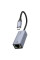 Контролер HOCO UA37 Type-C to Ethernet - Мережевий адаптер 10/100/1000Mbps з дротом, Black, Blister Q100