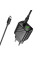 Набір СЗУ HOCO CS25A + кабель Type-C/Type-C, 1xUSB+1xUSB-C, PD20W+QC3.0, кабель 1м, Black, Box