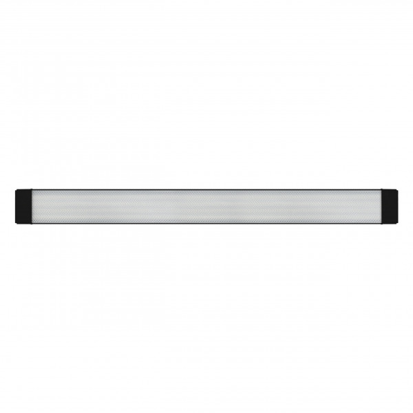 Світлодіодний світильник GAMA-80 80W, 220V, 6400K, 1200x75x27мм, Чорний