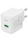 СЗУ 110-240V HOCO CS12A 1xUSB, 18W, White, Blister