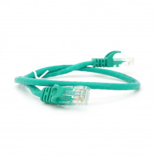Патч-корд литий RITAR, UTP, RJ45, Cat.5e, 0.5m, зелений, Cu (мідь)