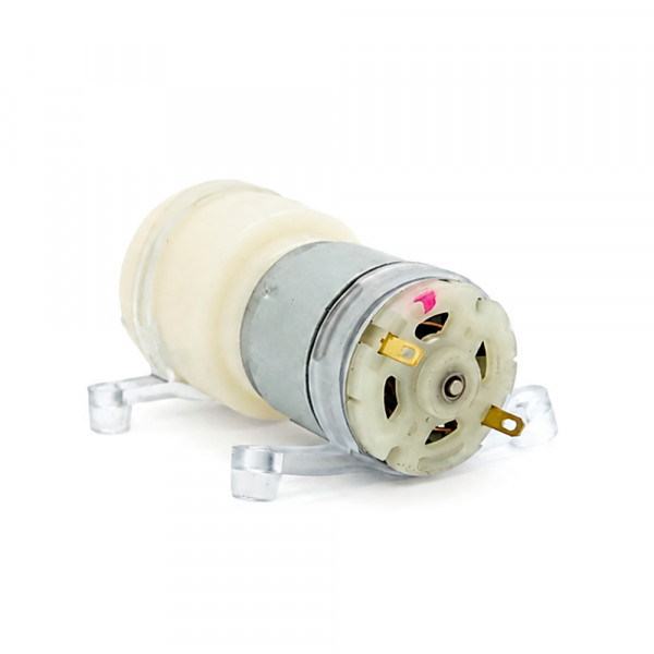 Насос мембранний водяний YX365 постійного струму 3.7V, (для кофемашин), 35kPa, вхід/вихід D9мм, D35(27.7)мм/68.5(36)мм