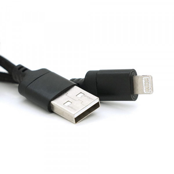Кабель iKAKU KSC-698 XIANGSU Smart fast charging data cable for iphone, Black, довжина 2м, BOX