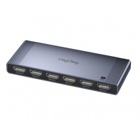 Комутатор VEGGIEG V-HD11 HDMI 1*5, HDTV2.0 4K, Grey, Box