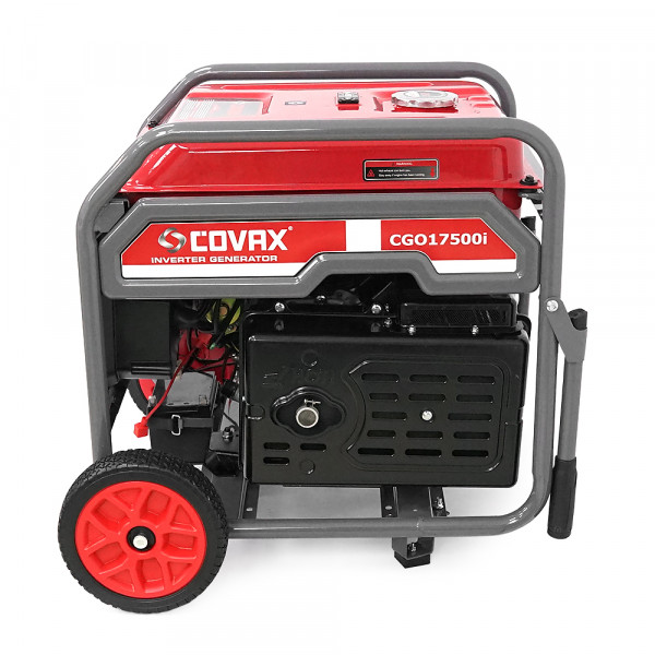 Генератор інверторний COVAX CGO17500i, 11kW, бензин, однофазний 220V, 50Hz, electrik starter, 4-stroke, бак 25L, 633х550х605mm, 70kg