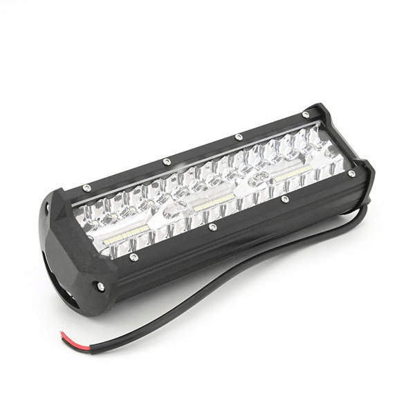 Фара протитуманна світлодіодна RS-180W, 12-24V, 180W, 6000K, 4800Lm, IP68, 254x60x75mm, Black