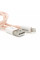 Кабель iKAKU KSC-723 GAOFEI smart charging cable for iphone, Pink, довжина 1м, 2.4A, BOX