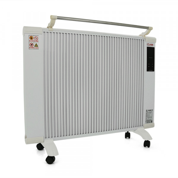 Конвектор електричний Nuankang NK-TXW600, LED-дисплей, електронний термостат, 220V/0.6kW, 5-10 м², Box + перехідник на євророзетку