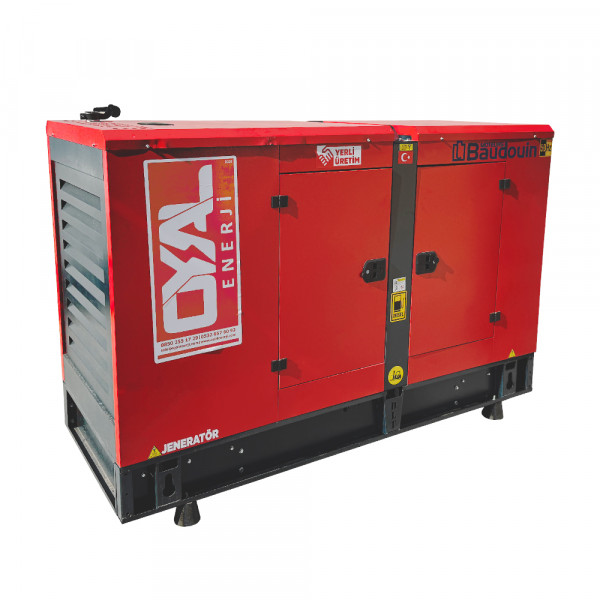 Генератор дизельный OYAL OYB-110 BAUDOUIN 110KVA/88KW, трехфазный 230/400V, 50Hz (AVR+ATS(АВР) в комплекте)