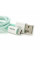 Кабель iKAKU KSC-723 GAOFEI smart charging cable for micro, Green, довжина 1м, 2.4A, BOX