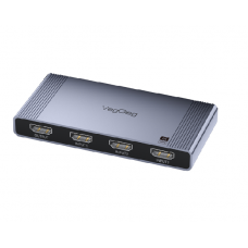 Комутатор VEGGIEG V-HD10 HDMI 1*3, HDTV2.0 4K, Grey, Box