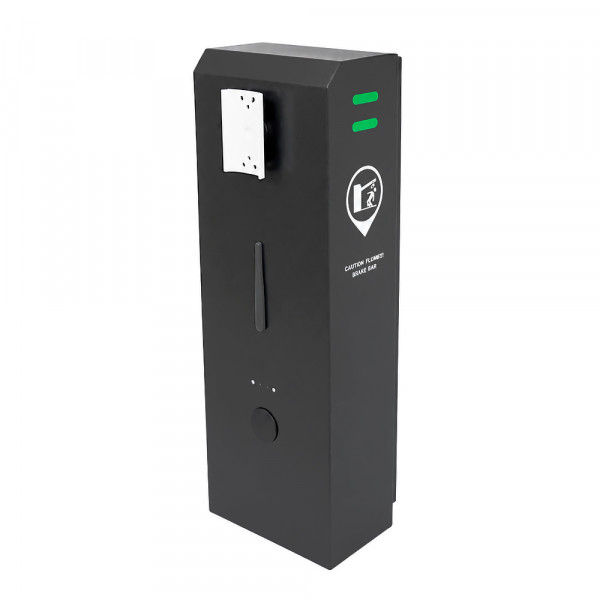 Шлагбаум BRAZZERS BR-115С, AC220, Двигун DC24/100W, довжина стріли 3,7-6м, вбудована радіо-дистанція 430,5MHz, 2 пульта, 480х660х720 мм, 39кг
