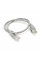 Патч-корд литий VEGGIEG, CCA, UTP, RJ45, Cat.5e, 1m, сірий