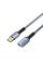 Кабель VEGGIEG V-U348, AM/AF, USB3.0, Gray, довжина 2м, Box