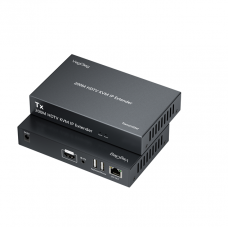 Активний VEGGIEG V-HD012 KVM HDMI 2*1 спліттер 200m, 1080P/60Hz, HDMI 1.3/HDCP1.4, USB Support, Grey, Box