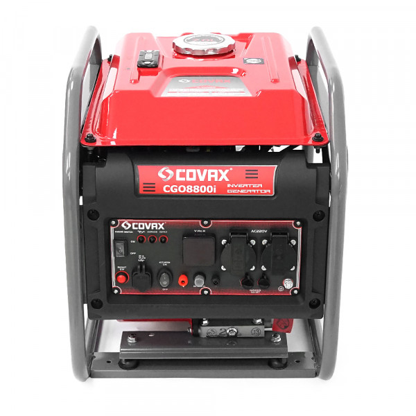 Генератор інверторний бензин COVAX CGO8800i, 6.0kW, однофазний 220V, 50Hz, electrik starter, 4-stroke, бак 7L, 440х385х465mm, 37kg