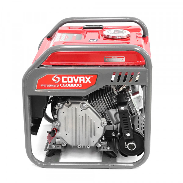 Генератор інверторний бензин COVAX CGO8800i, 6.0kW, однофазний 220V, 50Hz, electrik starter, 4-stroke, бак 7L, 440х385х465mm, 37kg