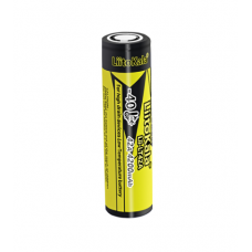 Акумулятор 21700 Li-Ion LiitoKala LT42A, 4200mAh, 45A, 3.7V (2.5-4.2V), 21*70mm, LowTemp-40-60℃, Black/Yelow