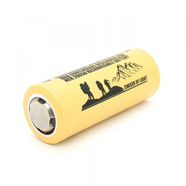Акумулятор 26650 Li-Ion LiitoKala Lii-51S-JT, 5100mAh (5100-5500mAh), 20A, 18.8Wh, 3.7V (2.75-4.2V), кремовий, 65.5mm x 26.8mm, ціна за 1 шт