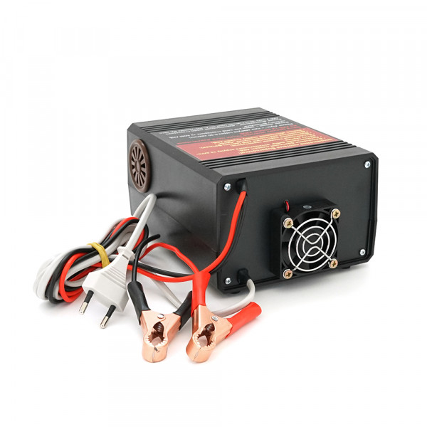Пуско-зарядне ЗУ РОБОТ-30 для акумуляторів 12/24V (1-400Ah) (MF, WET, AGM, GEL, CA/CA), 160-245V, Струм заряду 20А, крокодили в комплекті
