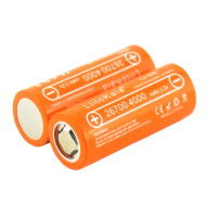 Аккумулятор 26700 Lifepo4 LiitoKala Lii-40E, 4000mah （4100-4200mah）, 3.2V (2.75-4.2V), Orange, 71mm x 26.5mm, цена за 1 шт