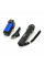 Ліхтар ручний Watton WT-010, 1LED CREE Q5, 3W, 5 режими, ZOOM,18650/3200mah, Black, IP40, СЗУ під 2 акб, 180х45х34мм, BOX