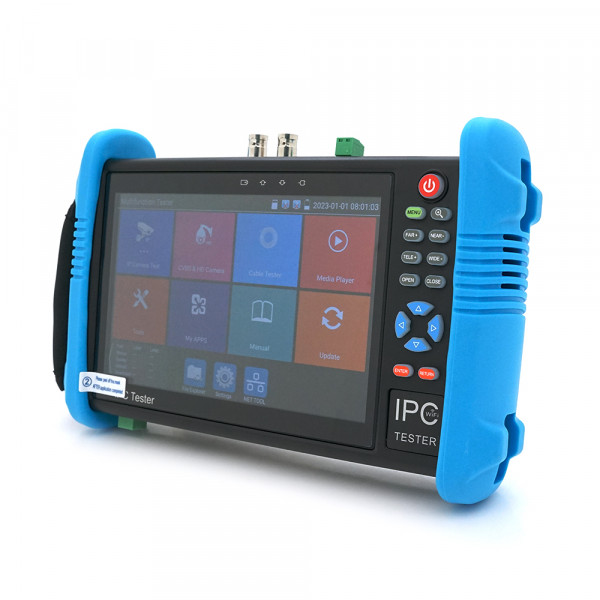 Тестер для камер відеоспостереження IPC-9800ADH PLUS, 7″ сенсорним дисплеєм, AHD, CVI, TVI, CVBS з підтримкою WIFI та Micro SD картки