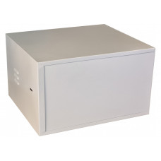 Антивандальна шафа VAGOS Lite 19" 7U - 0.8мм (520х320x450) двері пенал, замок - сувальдний, 6відп. 22мм