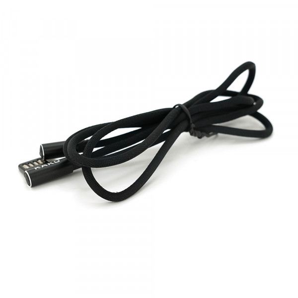 Кабель iKAKU KSC-028 JINDIAN charging data cable for iphone, Black, довжина 1м, 2.4A, BOX
