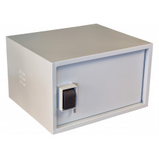 Антивандальна шафа VAGOS Lite Super Antilom 19" 7U - 0.8мм (530х320x450) двері - приховані петлі, замок - крабовий, 8відп.