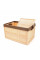 Органайзер пластиковий з кришкою у багажник автомобіля, 520x360х290mm, Brown