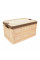 Органайзер пластиковий з кришкою у багажник автомобіля, 520x360х290mm, Brown