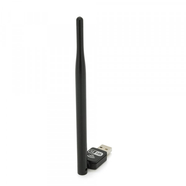 Бездротовий мережний адаптер з антеною Wi-Fi-USB LV-UW11RK-5DB MTK7601, 150Mbps, 2.4 GHz, Win10/8.1/8/7/XP,Mac OSX 10.7~10.10 and Linux, Box