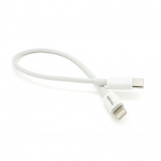 Кабель iKAKU KSC-653 FEIYUE PD100W fast charging short cable (Type-C to Lightning), White, довжина 0.25м, BOX