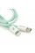 Кабель iKAKU KSC-723 GAOFEI PD60W smart fast charging cable (Type-C to Lightning), Green, довжина 1м, BOX