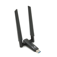 Бездротовий мережний адаптер Wi-Fi-USB LV-UAC21, AC600, з подвійною антеною, 802.11 a/с, 600MB, Box