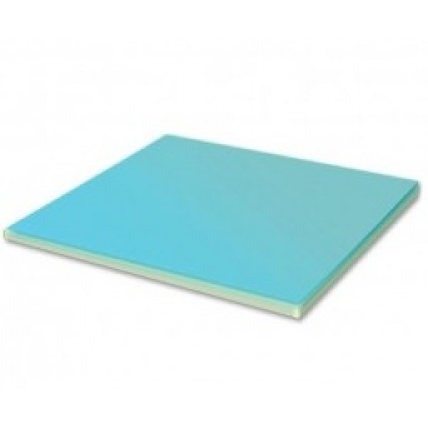 Силіконова термопрокладка HY-100-1, 30x30x0.5mm, Blue,> 4,0W / m-K, -40 ° ≈240 °, питома вага -2g / cm3, OEM Q500