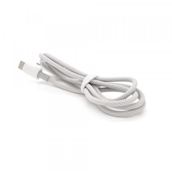 Кабель iKAKU KSC-723 GAOFEI PD20W smart fast charging cable (Type-C to Lightning), Silver, довжина 1м, BOX