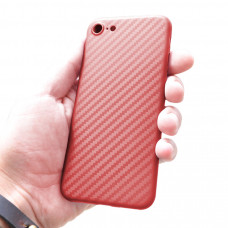 Ультратонкая пластиковая накладка Carbon iPhone 7/8